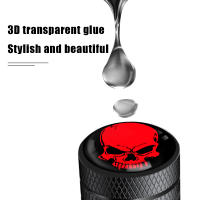 Juego De 4 Tapones De Válvula De Neumático Para Coche Y Motocicleta Estilo De Calavera Cubierta De Polvo Para Vehículos - details 7