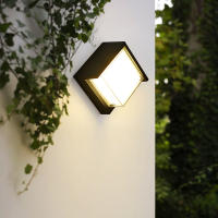 Lámpara De Pared LED Impermeable IP65 Para Exterior Luz De Exterior Moderna En Negro Decorativa Y Funcional Iluminación Exterior Sconce - details 0
