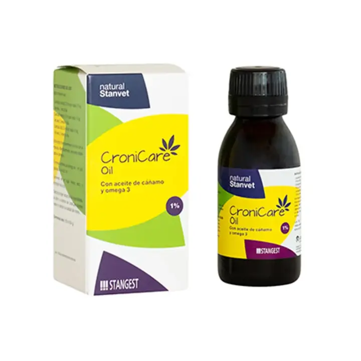 Cronicare Oil 100 ml suplemento para perros y gatos STANGEST - 1