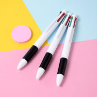 4pcs Pluma Bolígrafo Retráctil De Gel 0.7mm En 4 Colores Multi-Función Para Estudiantes Y Oficina Suministros Escolares Y De Oficina Estación De Trabajo - details 7
