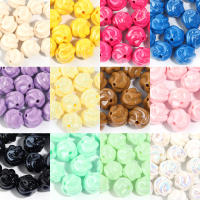 10pcs Cuentas De Acrílico Forma Irregular 16mm Multicolor Para Creación De Joyas DIY Pulseras Collares Accesorios - details 4