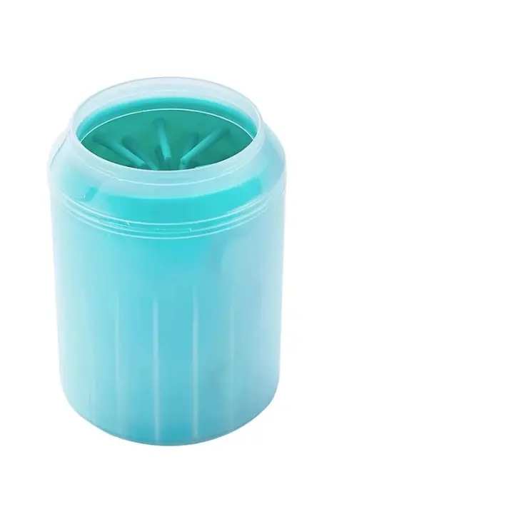 Limpia Patas De Perro Con Taza De Silicona Suave Limpia Y Alienta El Juego De Baño Para Perros Y Gatos Accesorios Para Limpieza De Patas De Mascotas - 1
