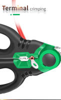 Tijeras Eléctricas LAOA Con Mango Abierto Y Hoja De Acero Inoxidable Para Desconectores Y Cortar Cable De 6/7/8 Pulgadas Herramienta De Amate Y Profesional - details 7