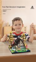 Bloques De Construcción DIY De Madera Casa De Calle Juguete De Rompecabezas Para Niños Decoración Del Hogar Regalos Para El Día De Los Niños - details 4
