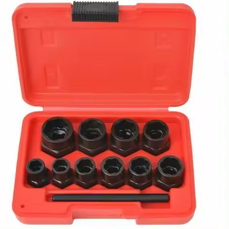 JUEGO DE EXTRACTORES DE TORNILLOS,TUERCAS DAÑADAS - 1