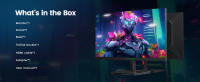 TITAN ARMY Gaming Monitor 24.5 pulgadas P2510G, 180Hz, FHD IPS 1920*1080 1080P, 1ms, 118%sRGB,  FreeSync & Adaptive Sync, HDR10, 118% sRGB, Pantalla de reducción de luz Azul, HDMI, DP1.4, VESA 100*100, modos FPS RTS RAC MMORPG Gaming - details 12