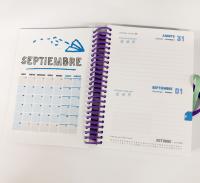 Mp-Agenda Escolar 2024-2025 - Agenda Escolar desde Septiembre 2024 a junio 2025 - Tamaño A5 15x21 cm  - Diseño en Portada días por página.DISEÑO BONITA .8 MODELO PARA ELEGIR - details 15