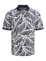 Jprblalinen Summer Aop Ss Polo Navy Blazer Jack & Jones - details 0