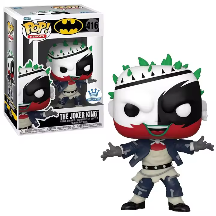 Funko Pop! Batman - The Joker King Exclusivo, 58203, Nº 416 - 1