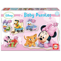 Puzzle Minnie y Mickey Mouse Baby de 3-4-5 piezas, Puzzles Infantiles Progresivos para Niños y Niñas de 2 a 4 años Baby Mickey y Baby Minnie, Regalo Cumpleaños, Navidad, Reyes (ENVÍO DE 1 PUZZLE) - details 4