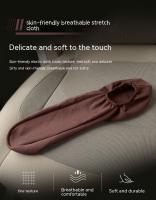 Funda De Almohadilla De Mano Para Coche Universal Elástica En Tela Protección Para Interior De Vehículo Suministros De Modificación Interna - details 4
