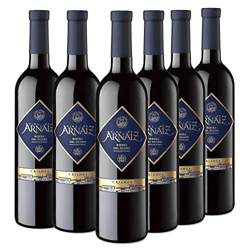 Viña Arnáiz Crianza - Vino Tinto D.O Ribera del Duero - Caja de 6 Botellas x 750 ml - 1