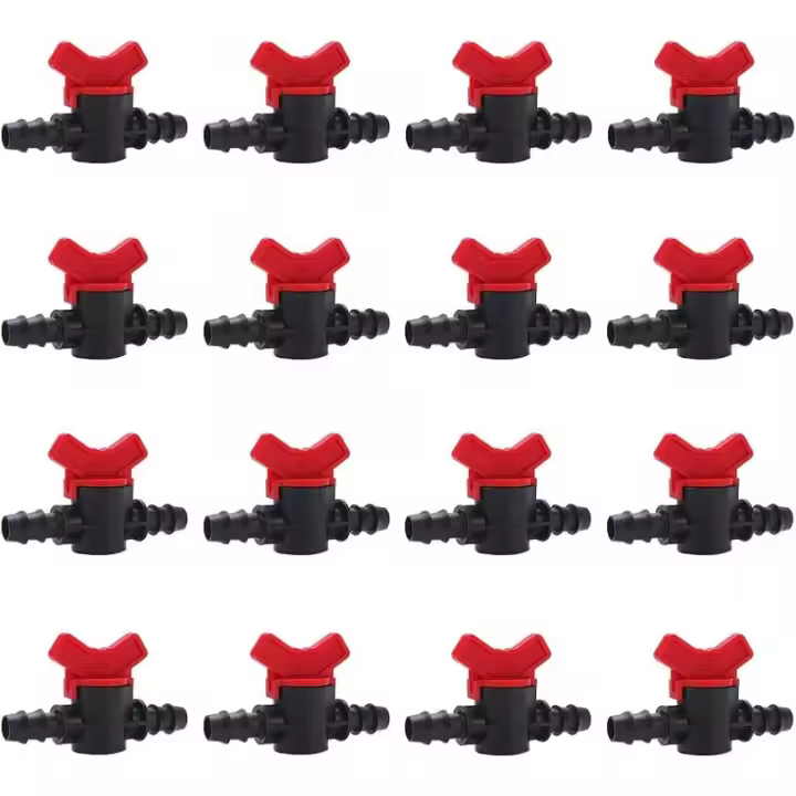 Suinga Válvula de Riego por Goteo 16mm - Pack 25 Unidades - 1
