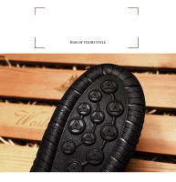 Zapatos Casuales Para Hombre Cuero Mocasines De Caminar Al Aire Libre 2021 Moda Casual Vacaciones Suaves Para Conducir Zapatos De Hombre - details 6