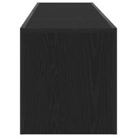 Mueble para TV vidaXL con luces LED en negro y roble de 120x35x40 cm - details 4