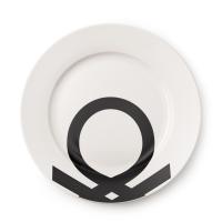 BENETTON Set de Vajilla de Porcelana Estampada Negra - 18 Piezas - details 4