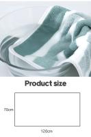 Toalla De Baño Gruesa Y Absorbente Suave Toalla Para Rostro Para El Hogar Material Poliéster/Celulosa Técnica Tejida Origen China - details 5