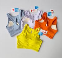 Sudadera De Yoga Para Mujer Verano Serie Naked Sin Costuras Quick Dry Top Deporte Con Correa Trasera Fitness Bra Quicks Drying - details 1