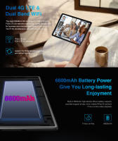 N-one NPad air Tableta 10.1" IPS UNISOC T310 8GB RAM 64GB 4G LTE Wifi Doble Banda Altavoces Duales Android 12 Bluetooth 5.0 - details 3