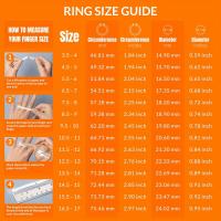 Anillo De Moda Para Mujer Con Inserción De Diamante De Forma Redonda Doble Color Electroplateado Accesorios De Fiesta Regalos Personalizados - details 0