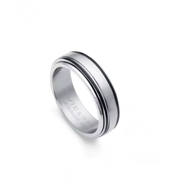 Anillo Viceroy Magnum 75329A02000 giratorio acero - 1