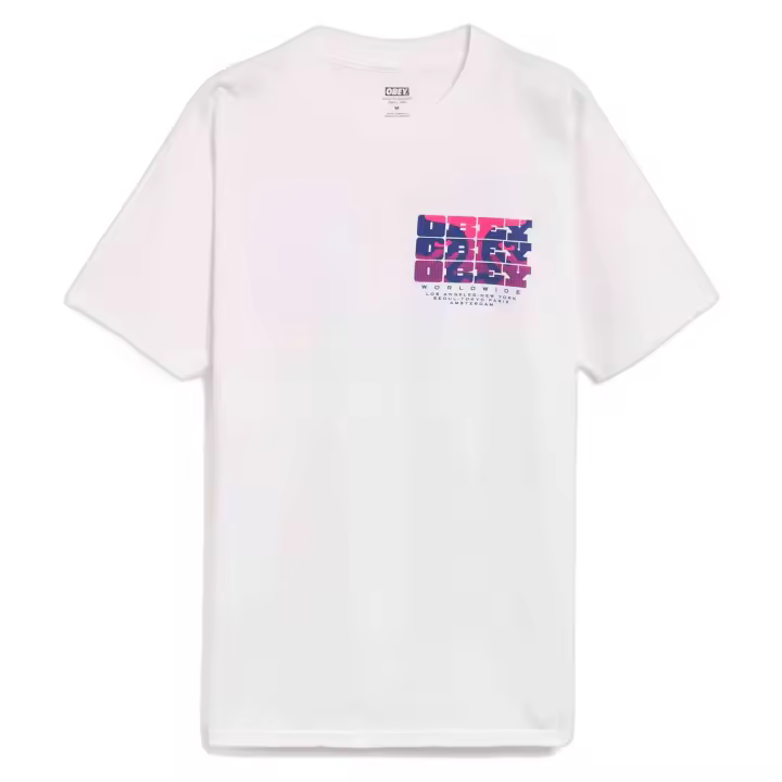 Camisetas Marca Obey Modelo 165263968-Wht Para Hombre Color Blanco - 1