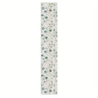 Bloom Flowers Tulip Table Runner 13x72 Pulgadas Decoración De Mesa Para Verano Boda Fiesta Navidad Comedor Cocina Interior - details 2