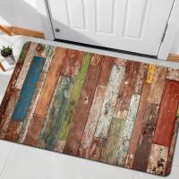 VIKAMA Alfombra De Cristal Pile Vintage Europeo Para Dormitorio Entrada Baño Antideslizante Lavable Resistente Al Polvo Y Suciedad Alfombrilla De Poliéster 100% Para Adultos - details 5