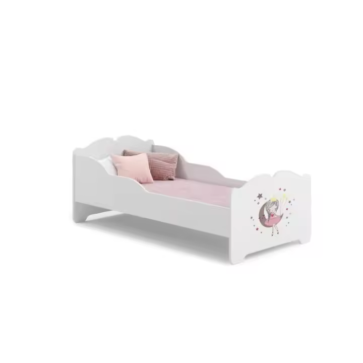 Cama de criança 140 x 70 com colchão e estrado incluídos Kobi Anna Sleeping princess - 1