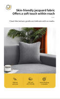 Cubierta De Sofá Jacquard 1 PC Protector De Sala Impermeable Lavable Desmontable Para Sala De Estar Estilo Poliéster - details 4