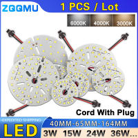 Placa De Luz LED SMD 2835 Alta Brillo Para Iluminación Doméstica DIY Panel De Luz Blanca Cálida Y Caliente Banda LED 3W-36W - details 0