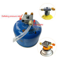 Válvula De Drenaje De Tanque De Gas Y Adaptador De Recarga Para Camping Válvula De Alivio De Presión Del Cilindro LPG Estufa De Propano Adaptador De Recarga De Tanque De Gas - details 0