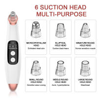 Eliminador de puntos negros eléctrico, limpiador de poros con microcristales y burbujas pequeñas, instrumento electrónico de belleza. - details 13