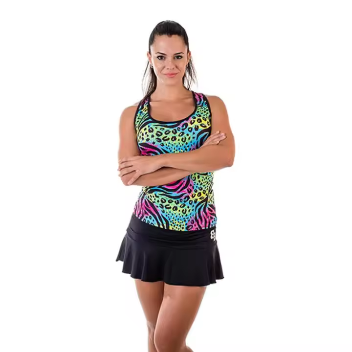 Camiseta BB Básica Print Savage para Mujer - 1