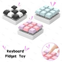 Teclado De Juguete Con 9 Teclas Para Alivio Del Estrés Y Fidget Botón De Tecla Para Manos Juguetes Para Dedos Material Plástico - details 4