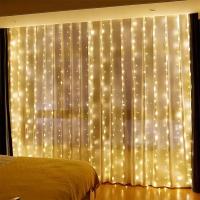 Luces De Cinta USB Para Cortina 6/4/3M 8 Modos Luz De Navidad Para Dormitorio Casa Árbol De Navidad Decoración De Boda Fiesta - details 2