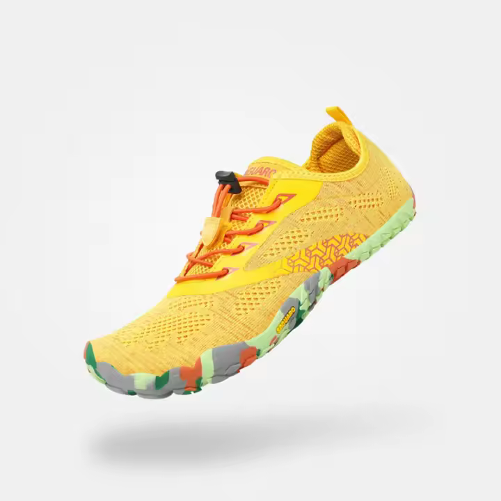 Niños Smart Ⅰ, color amarillo Saguaro niño y niña. Suela antideslizante y flexible, promoviendo un desarrollo saludable del pie. Diseñado para niños activos que prefieren la libertad de ir descalzos, ofrece una tracción excepcional para jugar y explorar. - 1