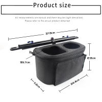 Soporte De Botella Y Portacopas Para Manillar De Motocicleta Bolsa De Almacenamiento Para Yamaha NMAX XMAX TMAX 300 250 155 - details 4