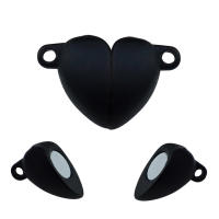 5 Pares De Conectores De Corazón Magnético Para Joyería Pulseras Y Collares Accesorios Metálicos De Cupón Tamaño 0.8x1.23 - details 16