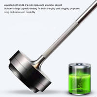 Lámpara De Mesa LED Retro Recargable Sensor Táctil Luz Nocturna Para Lectura Decorativa Para Restaurante Hotel Bar Y Dormitorio - details 11