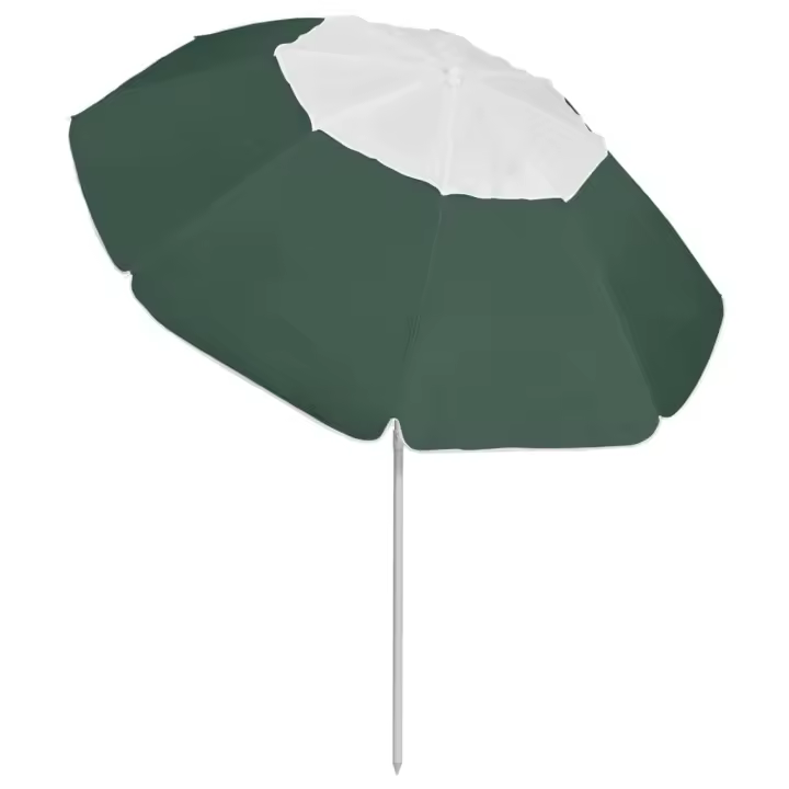 Sombrilla de Playa verde 300 cm - 1