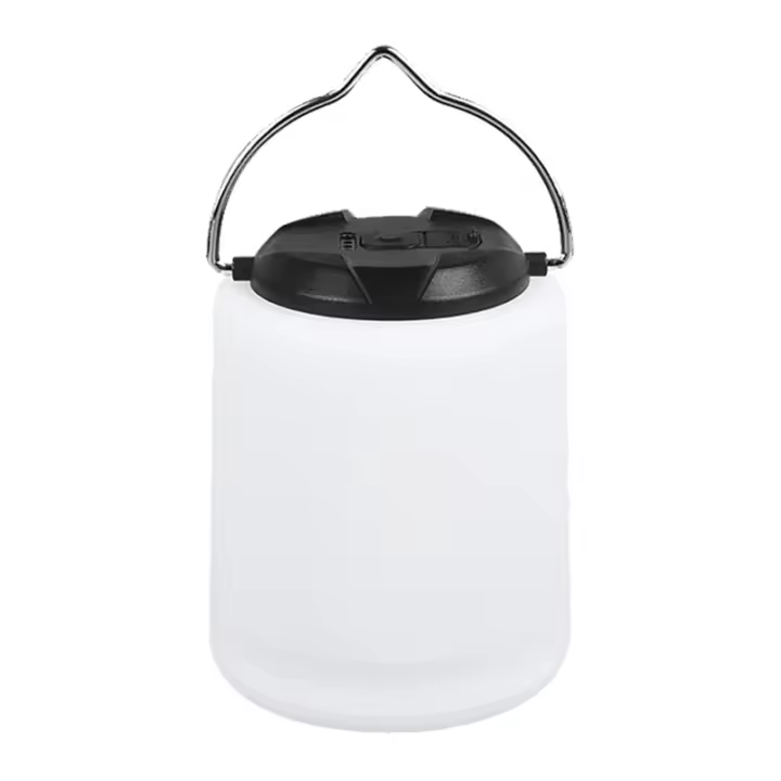 Luces de camping recargable, Luces de camping LED recargable-Luz Amarilla Cálida, 3 Modos Brillo ajustable, 1 Badería de Lara duración, 1PC impermeable lámpara De Tienda portátil - 1