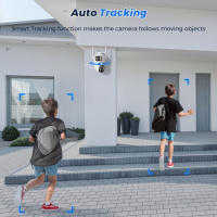 Cámara De Seguridad IP WiFi PTZ 10MP 5K Con Visión Nocturna Dual Pantalla Protección Dual Lente Montaje En Pared O-KAM pro - details 8