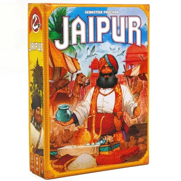 Juego De Tablero Jaipur Para Niños De 10 Años Y Más Juego Estratégico De Comercio Para 2 Jugadores Tiempo De Juego De 30 Minutos - 1
