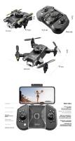 4DRC V30 Mini Dron 4K 1080P Cámara HD Drones WiFi Evitación De Obstáculos Plegable Quadcopter RC Helicóptero Juguete Pequeño Para Niños - details 13