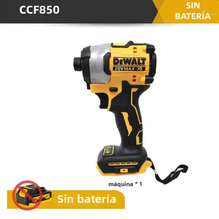 Driver De Impacto DEWALT DCF850 Con Batería De Litio De 20V Herramientas De Alta Torque Sin Escobillas Para DIY En El Hogar - 1