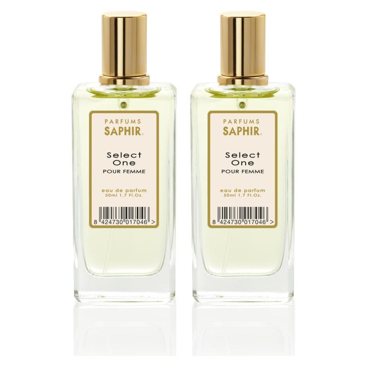 Saphir Select One Eau de Parfum Mujer 50 ml - Pack 2 Unidades - Perfume Fragancia, Ideal Regalo — oferta en Miravia