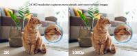Cámara De Seguridad IP Wifi 2K 3MP Con Visión Nocturna Para Oficina Bebé Niñera Mascota Monitoreo Homekit Sistema De Protección - details 0