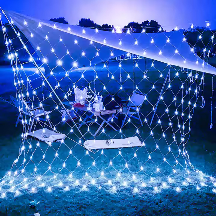 Luces De Enredadera LED Para Navidad 4mx6m 2mx3m 2mX2m Decoración De Jardín Boda Fiesta Xmas Tejado De Luces Fairy Curtain - 1