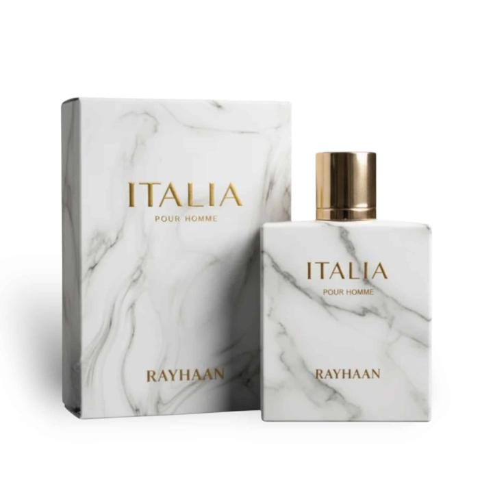 Italia Rayhaan Perfume Árabe 100% Original para Hombre 100 ml – Elegancia Mediterránea y Alma Oriental — oferta en Miravia
